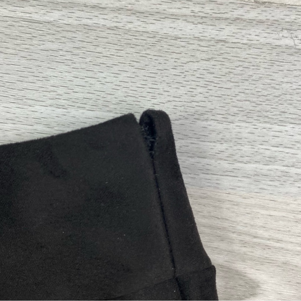 Commando Faux Suede High Waist Front Split Flare Pants Size Small - Picture 15 of 16